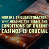 Norske Spilleautomater: Why Reading the Terms and Conditions of Online Casinos is Crucial